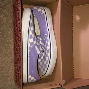 Checkered Vans